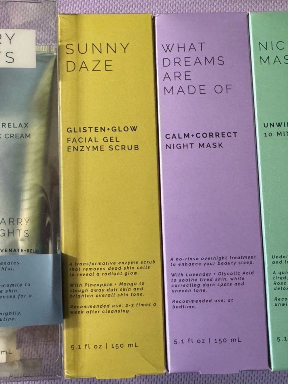 Bundle Sun and Moon skincare. Brand New. Never used. Selling as a bundle.